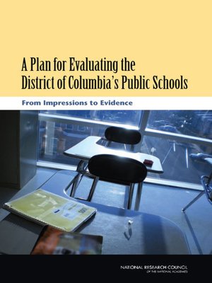 cover image of A Plan for Evaluating the District of Columbia's Public Schools